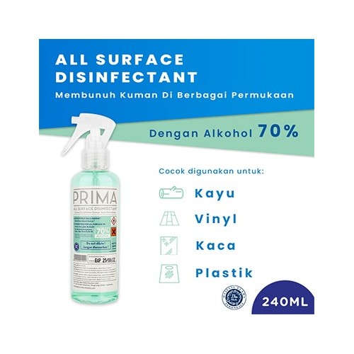 PRIMA All Surface Disinfectant 240ml