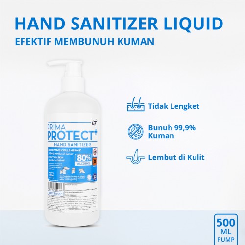 Prima Protect+ Hand Sanitizer 500ml (Pump)