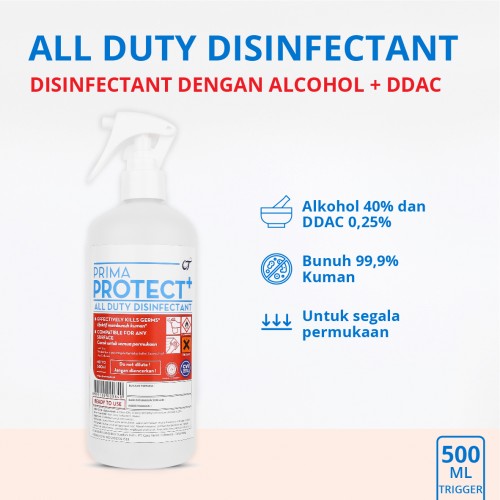 Prima Protect+ All Duty Disinfectant 500ml