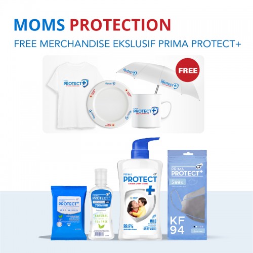 PRIMA PROTECT+ Moms Protection FREE Exclusive Merchandise