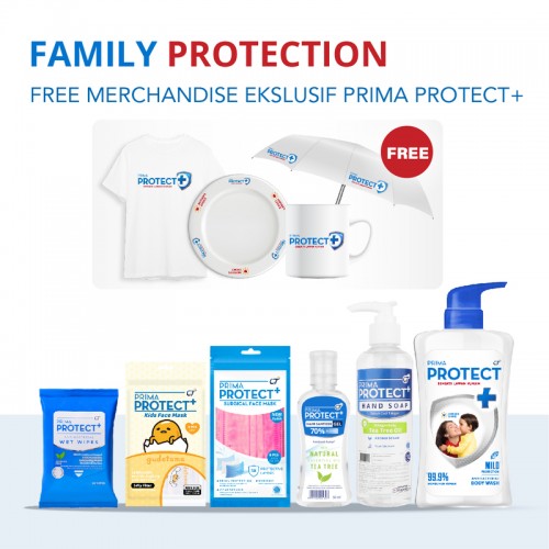 PRIMA PROTECT+ Family Protection FREE Exclusive Merchandise